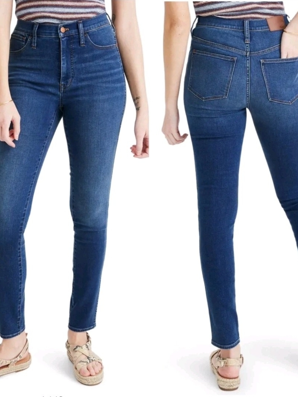 Madewell Roadtripper Jeans in Deep Blue Wash